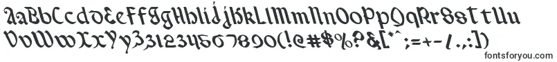 Шрифт ValeriusLeftalic – шрифты, начинающиеся на V
