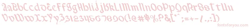 ValeriusLeftalic Font – Pink Fonts