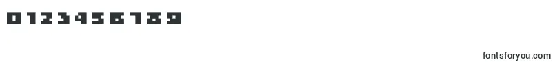 Hooge0466 Font – Fonts for Numbers and Digits