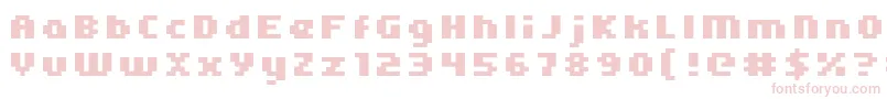 Kroeger0566 Font – Pink Fonts on White Background