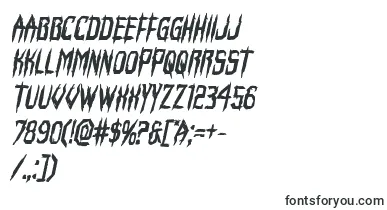 Horroroidboldital font – popular Fonts