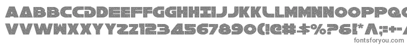 Galaxy1Condensed Font – Gray Fonts on White Background