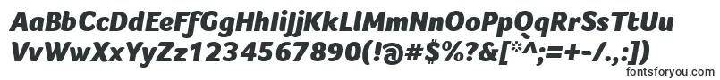 FocoBlackItalic Font – Popular Fonts