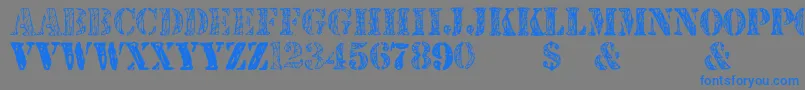 More about JjstencilTrialVersion Font JjstencilTrialVersion Font – Blue Fonts on Gray Background