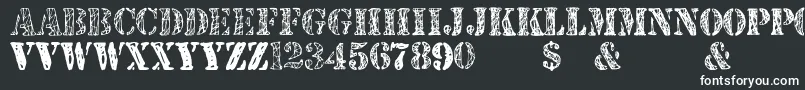 JjstencilTrialVersion Font – White Fonts