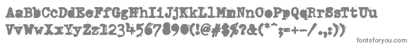 PfdumboldtypetwoAlterheavy Font – Gray Fonts