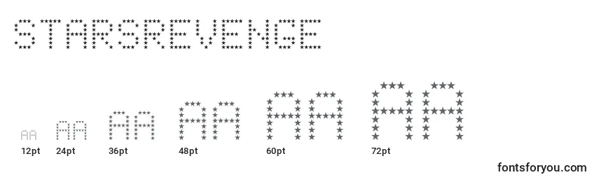 StarsRevenge Font Sizes
