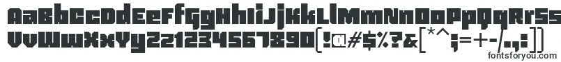 Шрифт Blackentina4f – очерченные шрифты