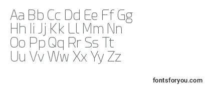 EsphimereExtraLight Font