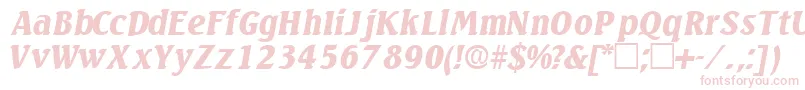 VariodisplaysskItalic Font – Pink Fonts