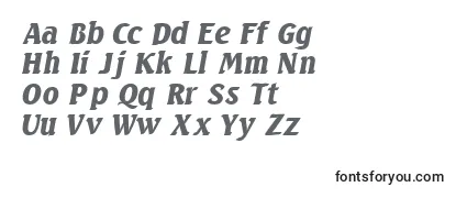 VariodisplaysskItalic-fontti