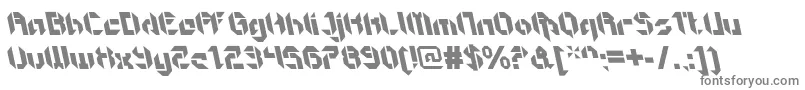 GetaroboopenItalicalt-Schriftart – Graue Schriften
