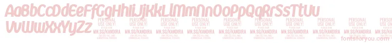 KandiraXblaitPersonalUse Font – Pink Fonts