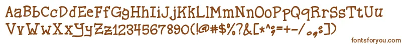 Spellingsalt Font – Brown Fonts