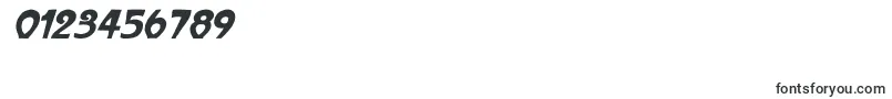 ParismetroItalic Font – Fonts for Numbers and Digits