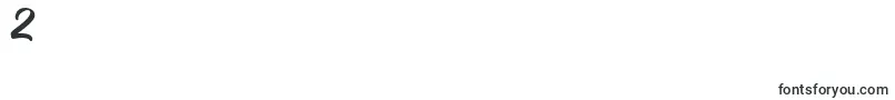 フォントThinkingOfBetty – フォント数字2