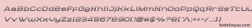 Cydoniacenturygradital Font – Black Fonts on Pink Background