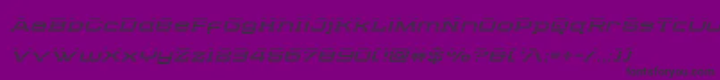 Cydoniacenturygradital Font – Black Fonts on Purple Background