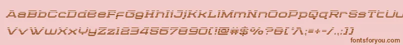 Cydoniacenturygradital Font – Brown Fonts on Pink Background