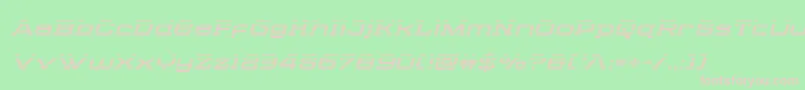 Cydoniacenturygradital Font – Pink Fonts on Green Background