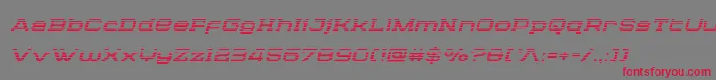 Cydoniacenturygradital Font – Red Fonts on Gray Background