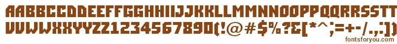 SimplerBold Font – Brown Fonts