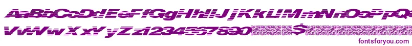 Quickmoney Font – Purple Fonts on White Background
