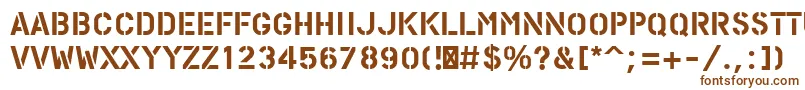 PfstampsproSolid Font – Brown Fonts