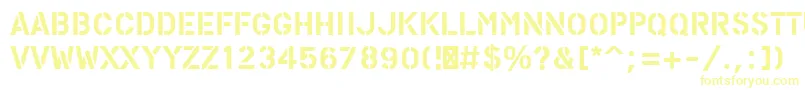 PfstampsproSolid Font – Yellow Fonts
