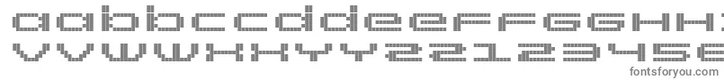 Шрифт RtScreenloft8Bold – серые шрифты на белом фоне