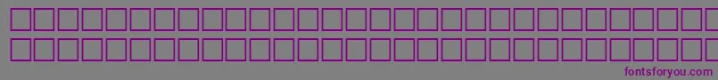 McsHijonSUNormal. Font – Purple Fonts on Gray Background
