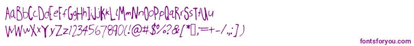 Millweemanuscripting Font – Purple Fonts