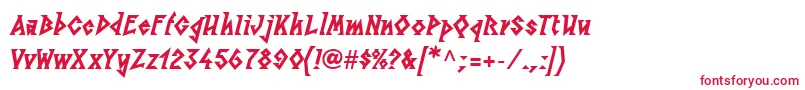 LinotypesunburstwestHeavy Font – Red Fonts