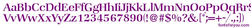 Подробнее о шрифте ZabriskiebookRegular Шрифт ZabriskiebookRegular – фиолетовые шрифты
