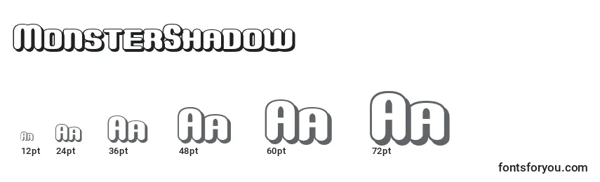 MonsterShadow Font Sizes