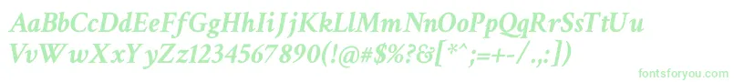 CrimsonTextBoldItalic Font – Green Fonts