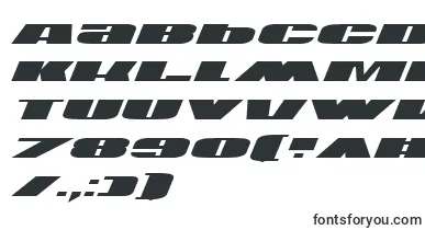 U.S.A.Italic font – Fonts Starting With U