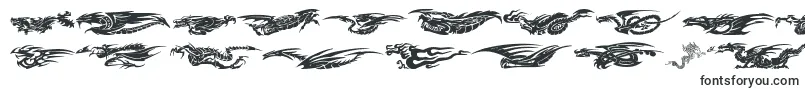 Шрифт DragonsTfb – шрифты для гербов