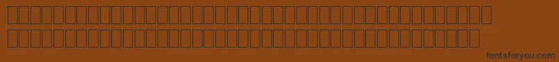 Шрифт WpMultinationalaHelve – чёрные шрифты на коричневом фоне