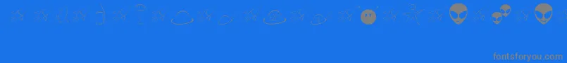 More about SpaceyJhb Font SpaceyJhb Font – Gray Fonts on Blue Background