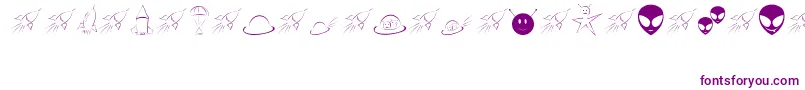 Lisätietoja SpaceyJhb-fontista SpaceyJhb-fontti – violetit fontit