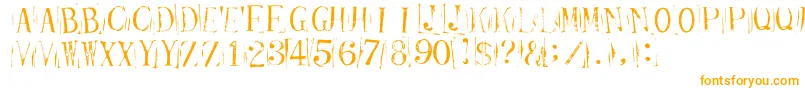 TicketCapitalsrepressed Font – Orange Fonts