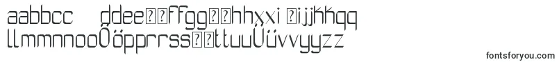 AbsolutamenteRouSt-fontti – azerbaidžanilaiset fontit