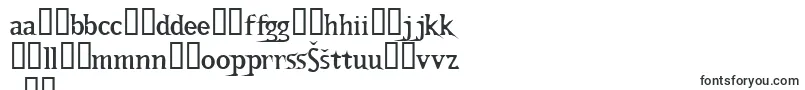 Шрифт Kallamarstout – латышские шрифты