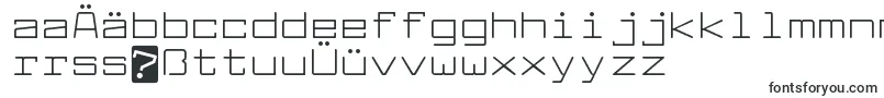 LarabiefontexRegular-fontti – saksalaiset fontit