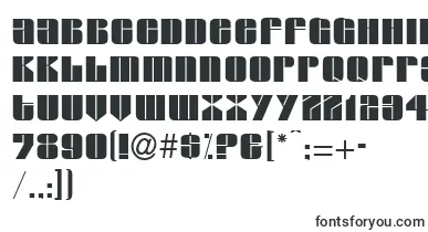 G761DecoRegular font – Fonts Starting With G
