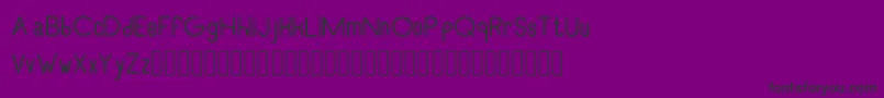 RecinosscriptRegular Font – Black Fonts on Purple Background