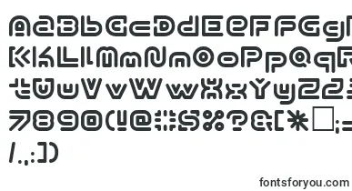 Y2kSubterranExpressKg font – Fonts Starting With Y