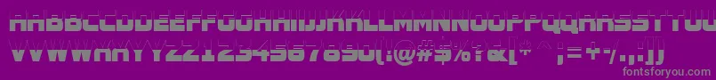 fuente AConceptotitulnrbw – Fuentes Grises Sobre Fondo Morado