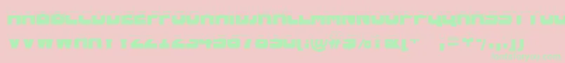 AConceptotitulnrbw Font – Green Fonts on Pink Background